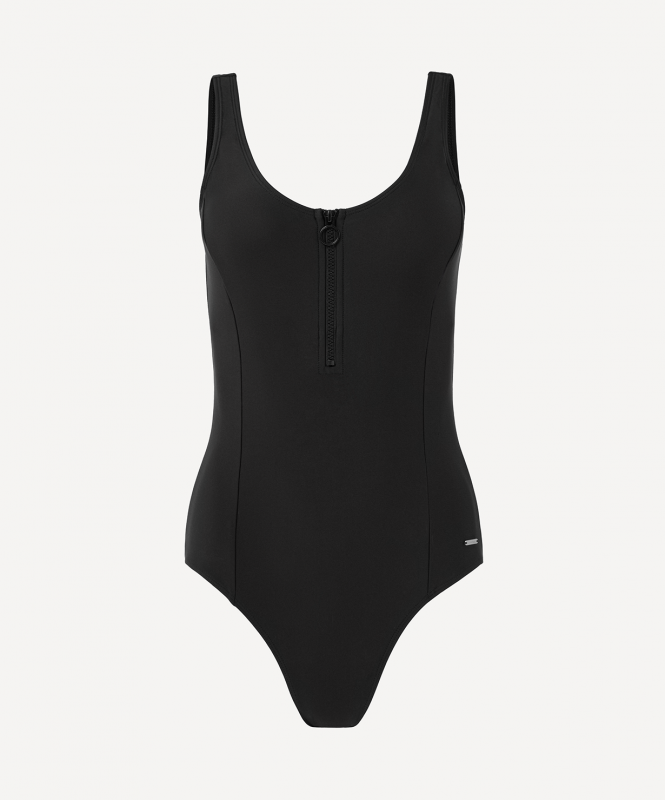 Купальник для плавания 25DEGREES Zip Black, полиамид, размер 48 ЦБ-00008800