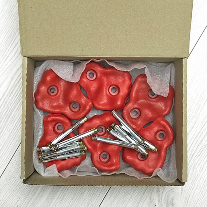 Комплект зацепов для лазания 6 штук (желтый) ROMANA Dop22