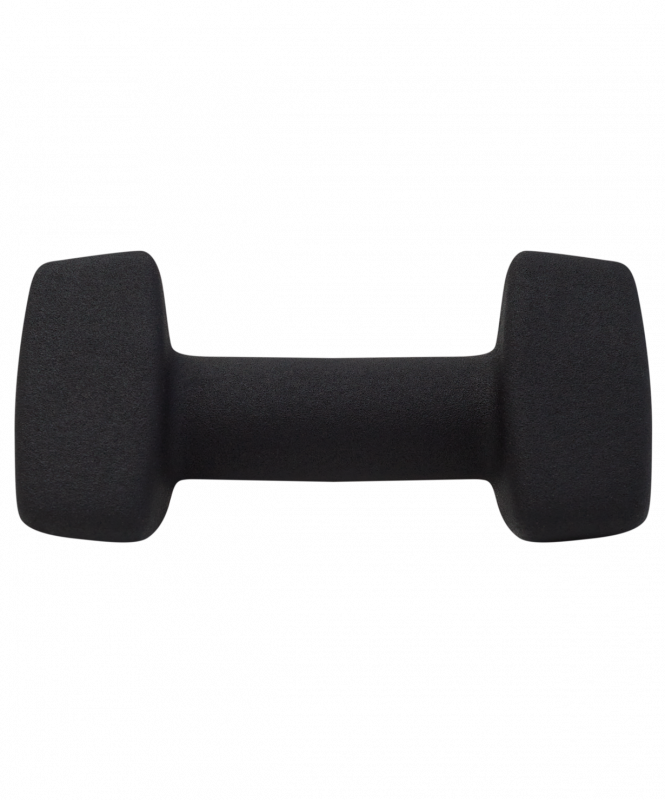 Гантель неопреновая STARFIT DB-205 2.5 кг, черный УТ-00020460