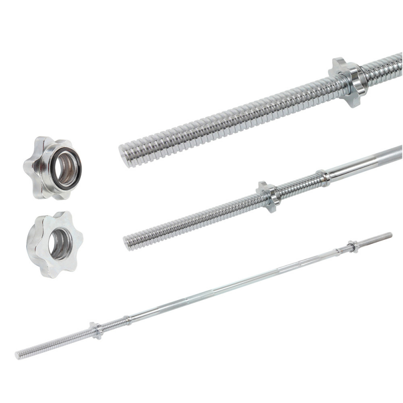 Гриф Start UP Д25мм, дл1.8м, макс.вес 150кг + 2 замка-гайки HD6503