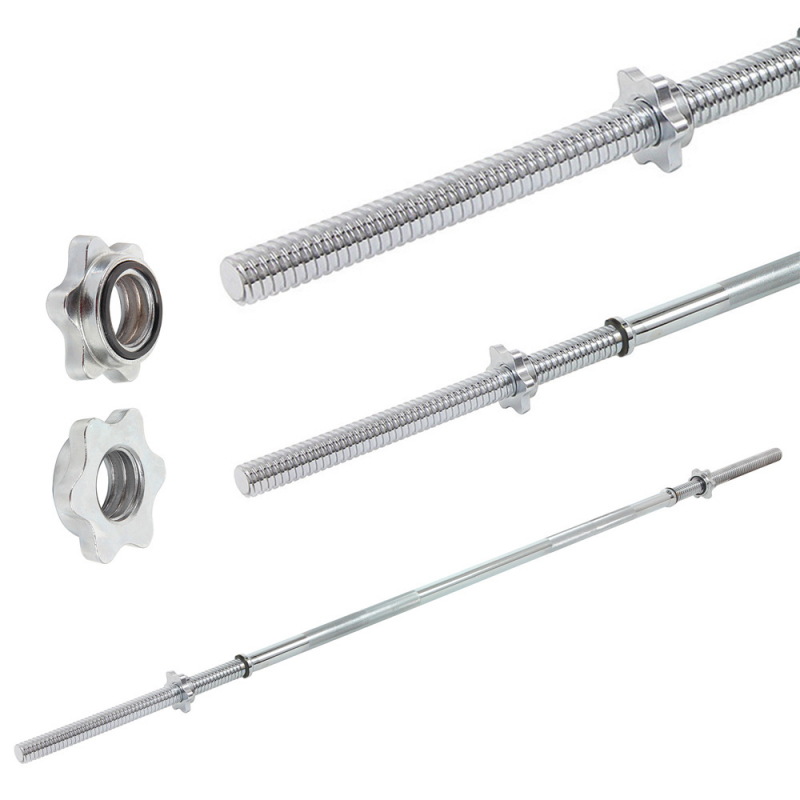 Гриф Start UP HY-B-018 Д25мм, дл1.5м, макс.вес 150кг + 2 замка-гайки