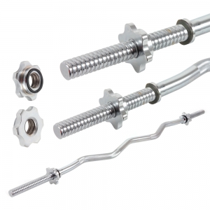 Гриф W-образный Start Up HY-B-021 Д25мм, дл1.19м, макс.вес 150кг + 2 замка-гайки