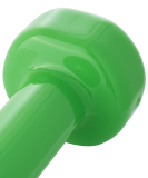 Гантель виниловая DB-101 1,5 кг, зеленый, Starfit