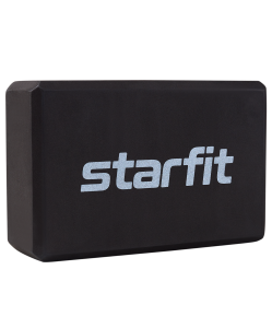 Блок для йоги STARFIT YB-200 EVA, черный ЦБ-00001690