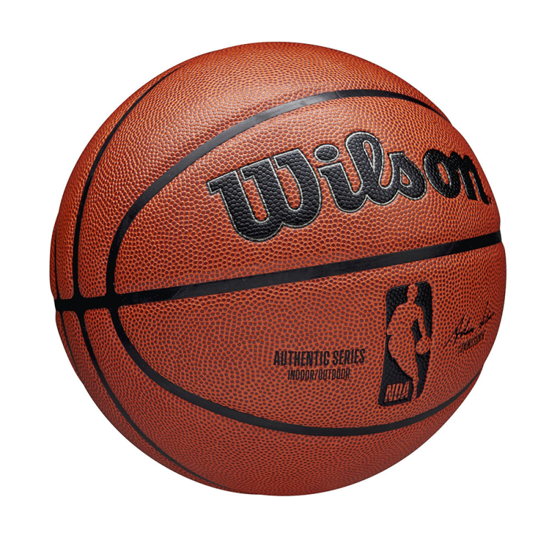 Мяч баск. WILSON NBA Authentic, WZ2016501XB7, размер 7, полиуретан, коричневый