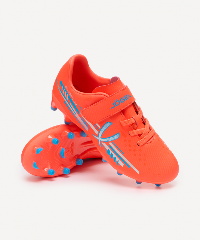 Бутсы футбольные JOGEL Evofly FG Talant Coral, детский, размер 28 ЦБ-00007256