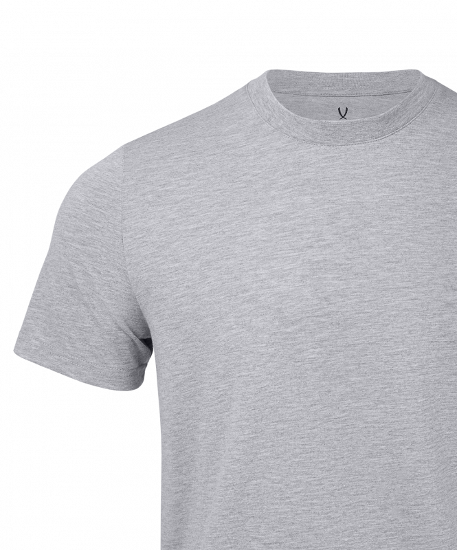 Футболка ESSENTIAL Core Tee, серый меланж, размер S, Jögel ЦБ-00004705