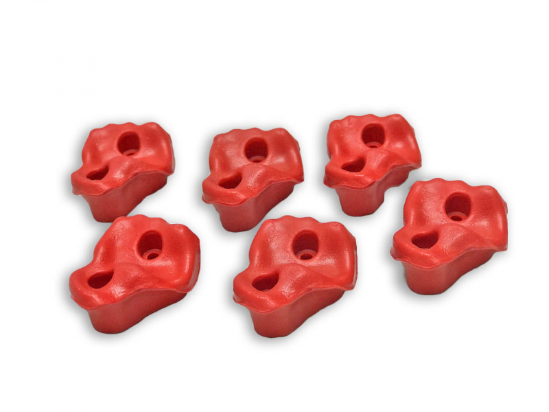 Комплект зацепов для лазания 6 штук (желтый) ROMANA Dop22