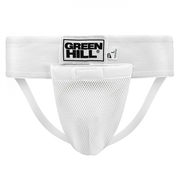 Защита паха GENTS мужская белая Green Hill CSG-6048 S