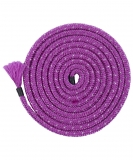 Нейлоновая скакалка для художественной гимнастики Cinderella Lurex Purple, 3м, Chanté