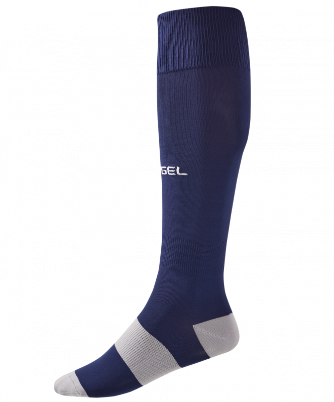 Гетры футбольные CAMP BASIC SOCKS, темно-синий/серый/белый, размер 32-34, Jögel УТ-00021439