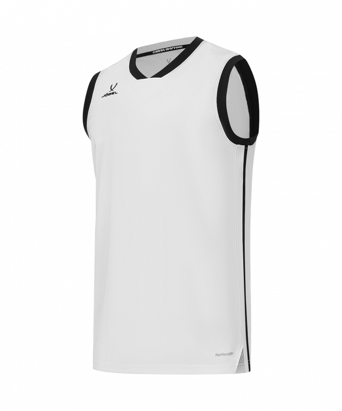 Майка баскетбольная JÖGEL DIVISION PerFormDRY Jersey 00, белый, размер S ЦБ-00006823