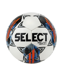 Мяч футбольный Brillant Replica, №5, белый/оранжевый/синий, Select