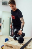 Гантель 27,5 кг гексагональная Original FitTools FT-HEX-27,5