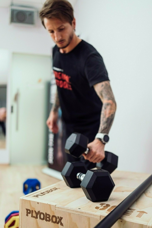Гантель 27,5 кг гексагональная Original FitTools FT-HEX-27,5