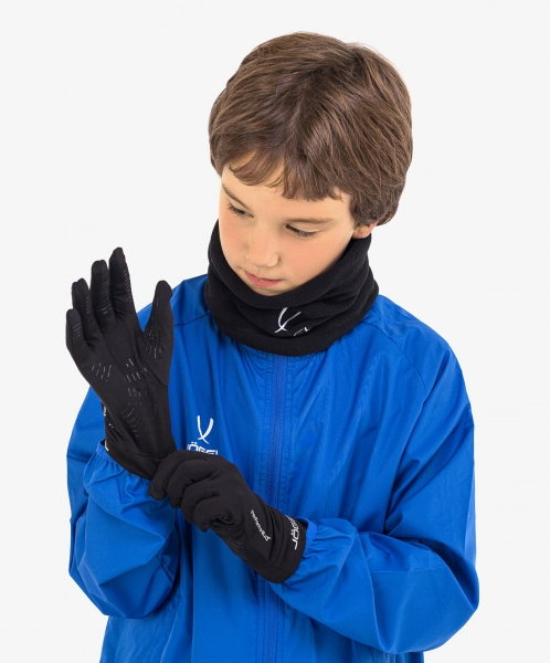 Перчатки игрока DIVISION PerFormHEAT Fieldplayer Gloves, черный, Jögel