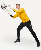 Брюки вратарские CAMP GK Pant, черный/белый, размер L, Jögel ЦБ-00001856