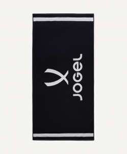 Полотенце спортивное JOGEL ESSENTIAL 2 Towel, 70х140, черный/белый, размер Б/Р ЦБ-00008856
