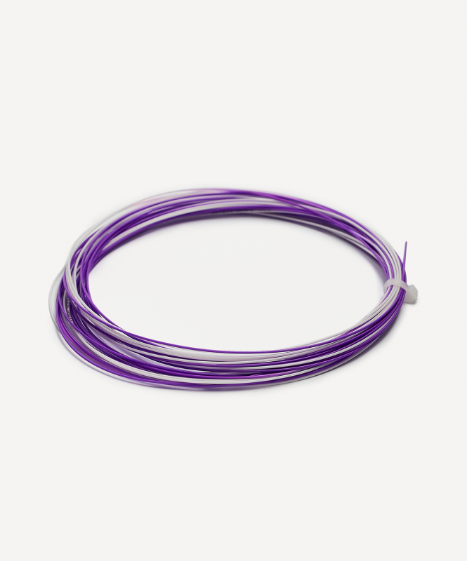 Струна для бадминтона String WBS-300, белый/фиолетовый, Wish ЦБ-00004413