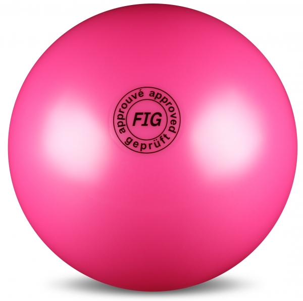 Мяч для художественной гимнастики FIG 19 см. фуксия