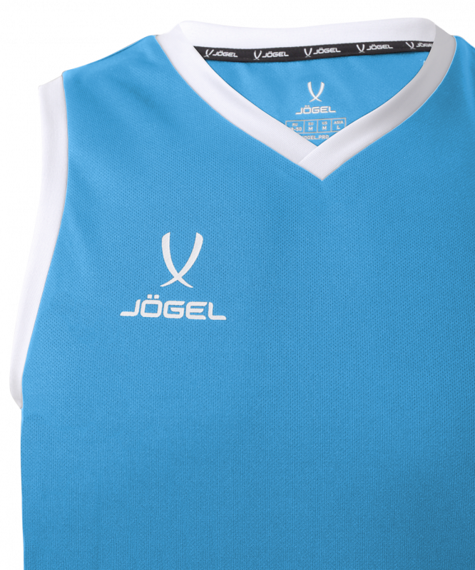 Майка баскетбольная Camp Basic, бирюзовый, размер XXL, Jögel УТ-00020140
