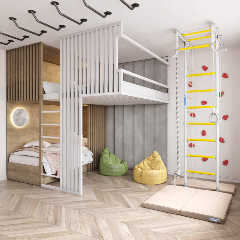 Шведская стенка ROMANA R1 (синяя слива)