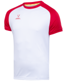 Футболка игровая CAMP Reglan Jersey, белый/красный, детский, размер XS, Jögel УТ-00016196
