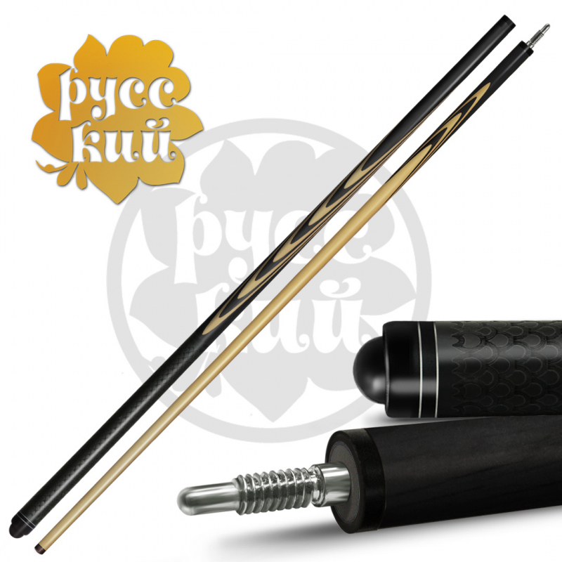 10-11-Р Кий Классик 13-запильный 2 РС, черн.граб/граб (РК) с гравировкой