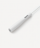 Скакалка RP-501 ПВХ, с пластиковыми ручками, 3 м, белый, Starfit ЦБ-00004399