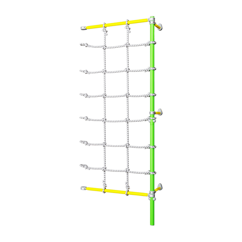 Комплект с канатным лазом пристенный (зеленое яблоко) ROMANA Dop7