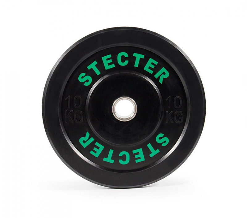 Диск каучуковый 10 кг STECTER 2197