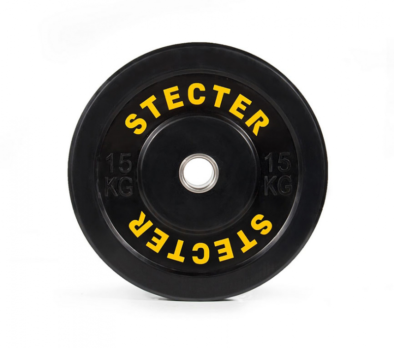 Диск каучуковый 15 кг STECTER 2198