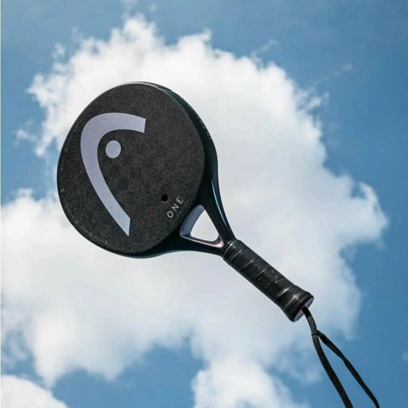 Ракетка для падела HEAD One Ultralight Black, 225024, для начинающих и любителей, карбон, черный