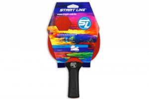Теннисная ракетка Start line plastic (red)