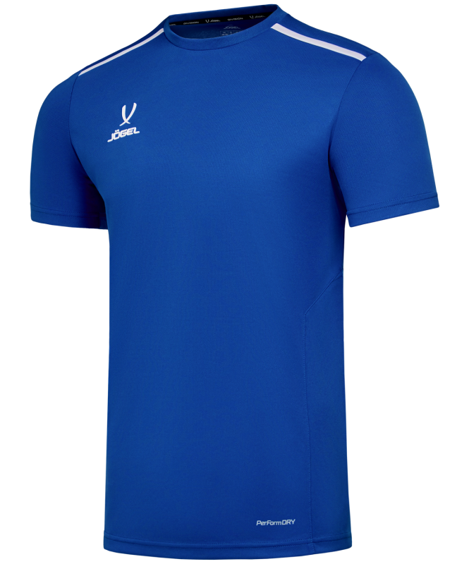 Футболка тренировочная DIVISION Training Tee, синий, размер M, Jögel ЦБ-00001844