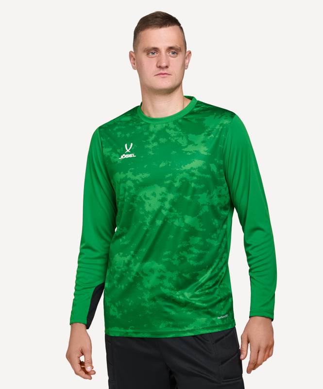 Свитер вратарский DIVISION PerFormDRY GK Splash, зеленый, размер YXL, Jögel ЦБ-00001820