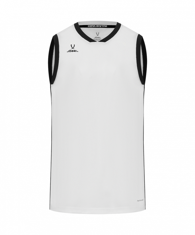 Майка баскетбольная JÖGEL DIVISION PerFormDRY Jersey 00, белый, размер S ЦБ-00006823