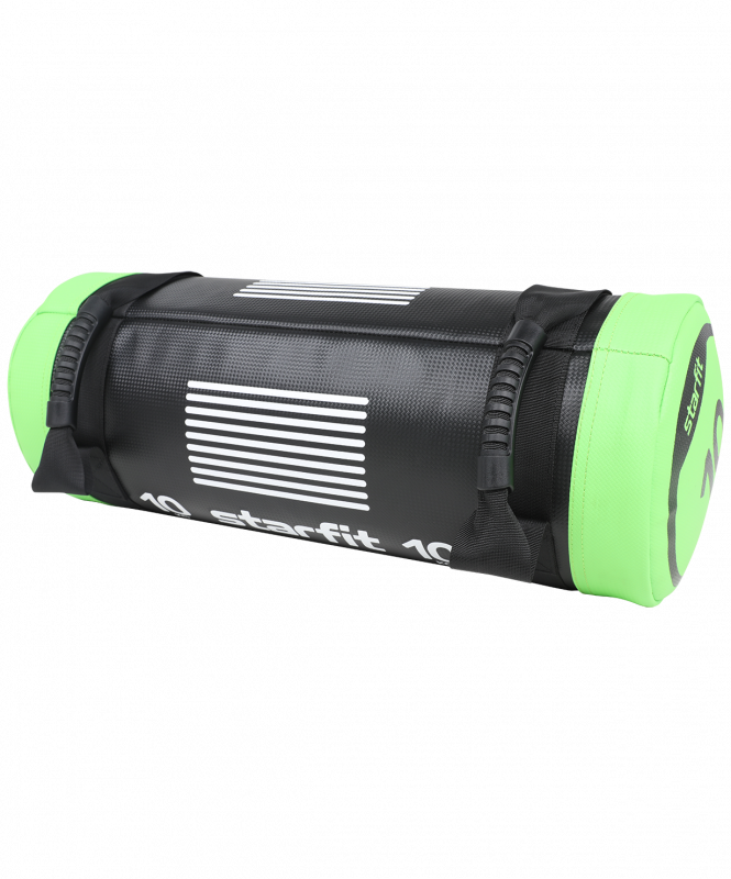 Мешок-утяжелитель WT-601, 10 кг, ярко-зеленый, Starfit УТ-00019069