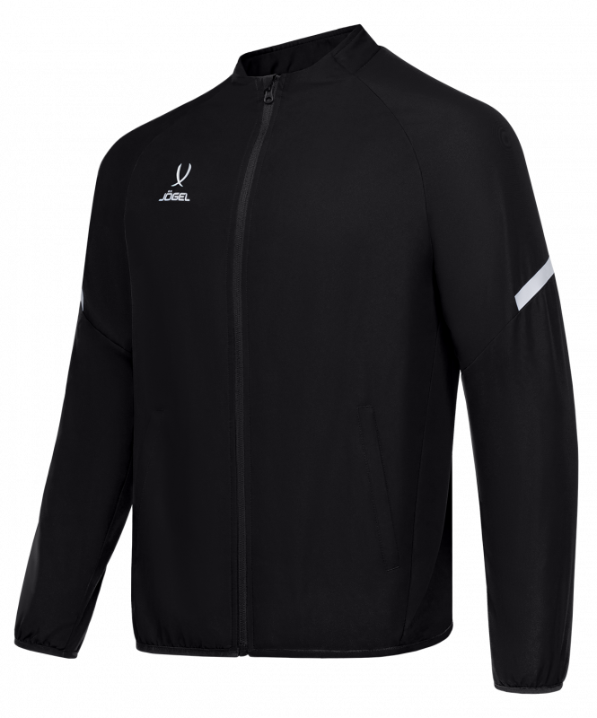 Куртка спортивная CAMP 2 Lined Jacket, черный, детский, размер YL, Jögel ЦБ-00005425