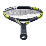 Ракетка б/т BABOLAT Evoke Tour Gr2, 121268, для любит., графит, со струнами, черно-лаймовый