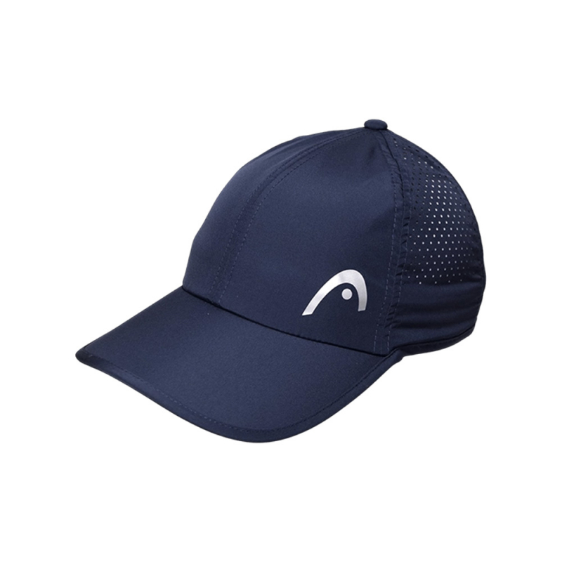 Бейсболка спорт. HEAD Pro Player Cap, 287124-NV, полиэстер, темно-синий