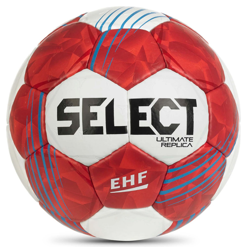 Мяч ганд. SELECT Ultimate Replica v26, 1670850103, размер 1, EHF Appr, ПУ, руч.сш, бело-расно-синий