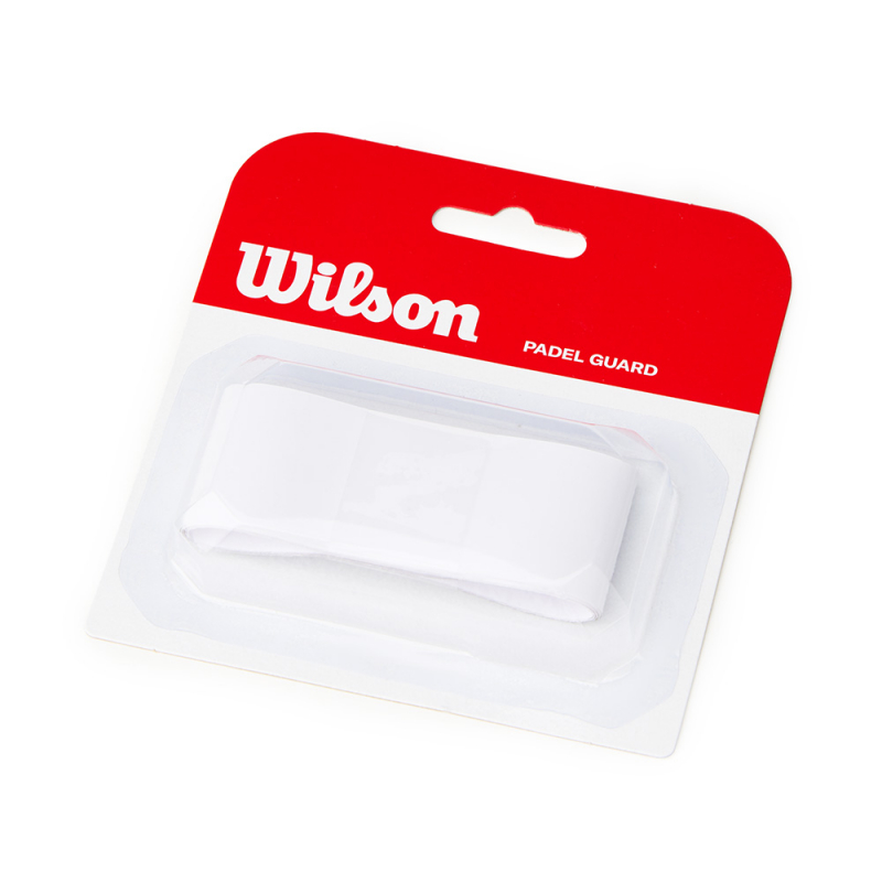 Защитная лента Wilson Padel Guard, WRR940100, толщина 3.3 см, длина 41см, белый