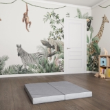 Мат (мягкий щит) Romana 1000*1000*80, в 2 сложения (серый)