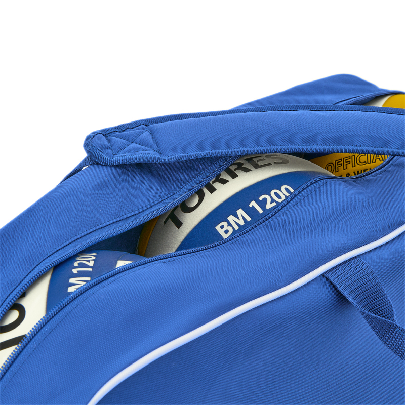 Сумка на 6 вол. мячей TORRES S-5371-06, полиэстер, васильковый