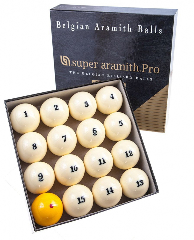 Комплект бильярдных шаров 67 мм "Super Aramith Pro Tournament"