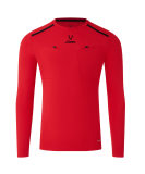 Футболка судейская с длинным рукавом DIVISION PerFormDRY Referee LS Tee, красный, размер S, JÖGEL ЦБ-00004995