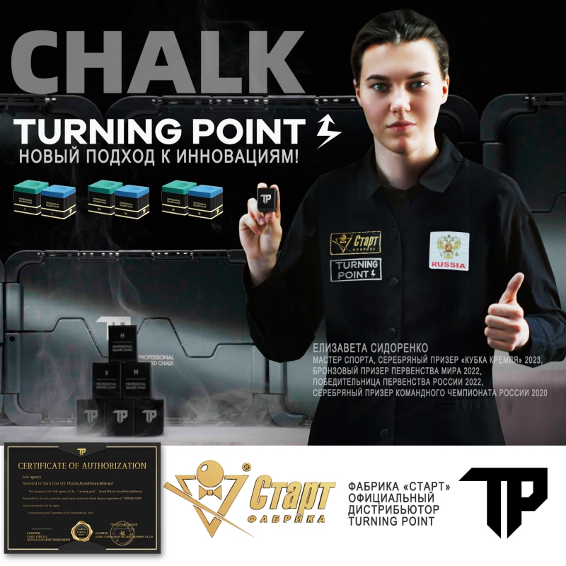 Мел Turning Point Pro Синий M