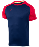 Футболка игровая CAMP Reglan Jersey, темно-синий/красный, детский, размер YXXS, Jögel УТ-00016201