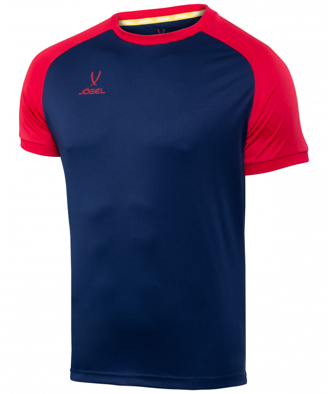 Футболка игровая CAMP Reglan Jersey, темно-синий/красный, детский, размер YXXS, Jögel УТ-00016201